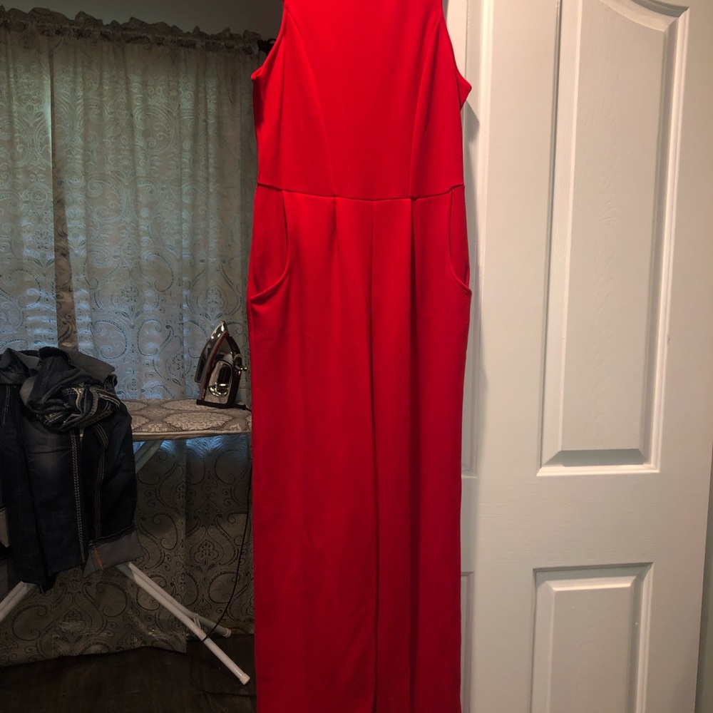 Red Jumpsuit NWT